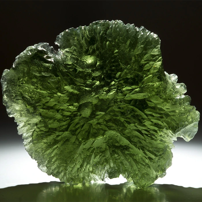 Moldavite | Photo : Stan Celestian
