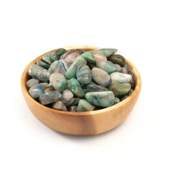 Small chrysocolla tumbled stones 